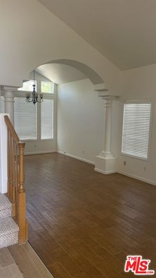 Chandelier, Interior, Wood Texture Flooring