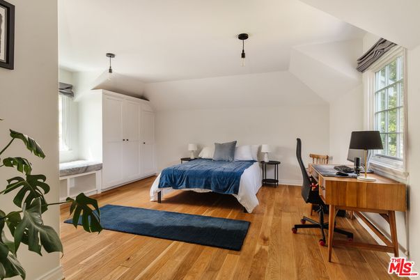Bedroom, Home Office, Interior, Wood Texture Flooring