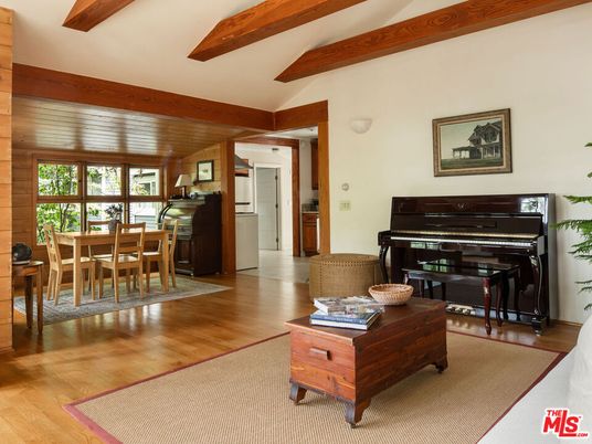 Dining room, Interior, Living room, Piano, Wooden Beams, Wood Texture Flooring, Wooden Walls