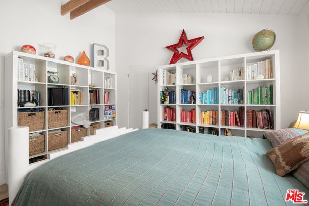 Bedroom, Interior, Wooden Beams