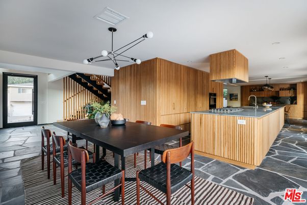 Dining room, Interior, Kitchen, Pendant Lights, Recessed Lighting