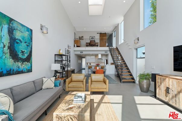 Interior, Kitchen, Living room, Recessed Lighting