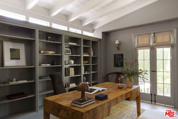 Home Office, Interior, Wood Texture Flooring