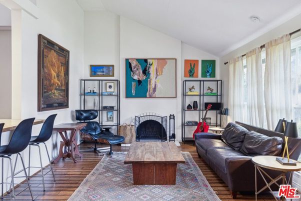 Dining room, Fireplace, Interior, Living room, Wood Texture Flooring