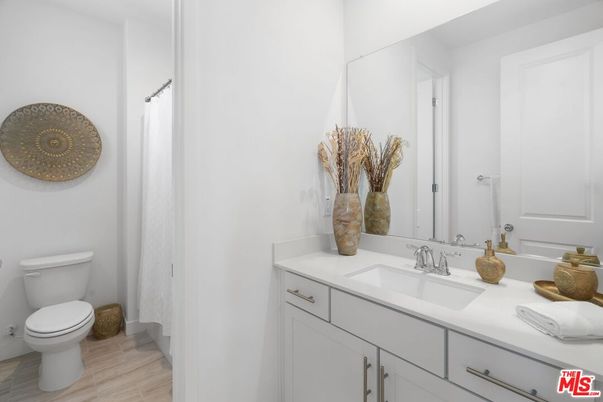 Bathroom, Interior, Wood Texture Flooring