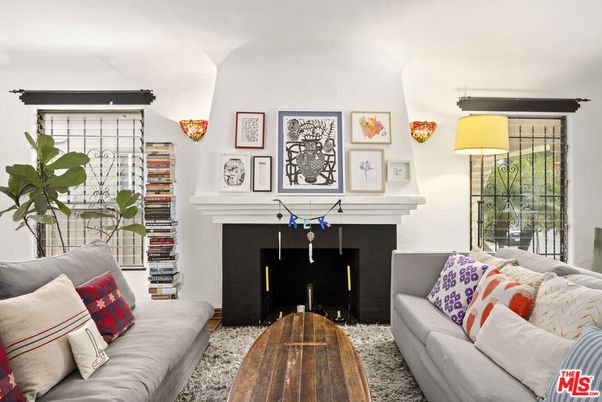 Fireplace, Interior, Living room, Wood Texture Flooring