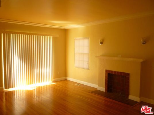 Empty room, Fireplace, Interior, Wood Texture Flooring