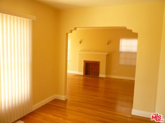 Empty room, Fireplace, Interior, Wood Texture Flooring