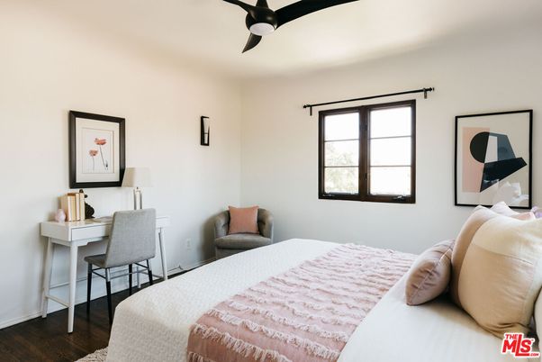 Bedroom, Home Office, Interior, Wood Texture Flooring