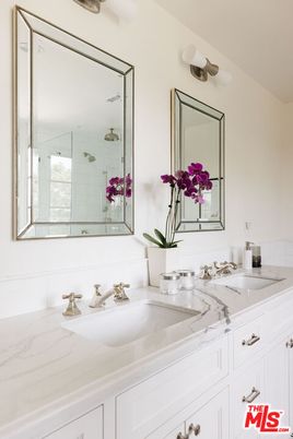 Bathroom, Dual Sink Vanities, Glass Shower, Interior