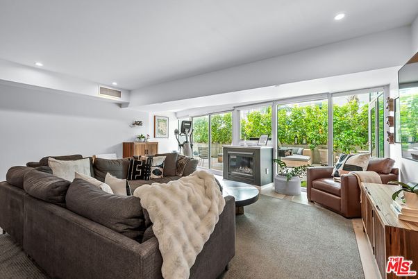 Dining room, Fireplace, Interior, Living room, Recessed Lighting