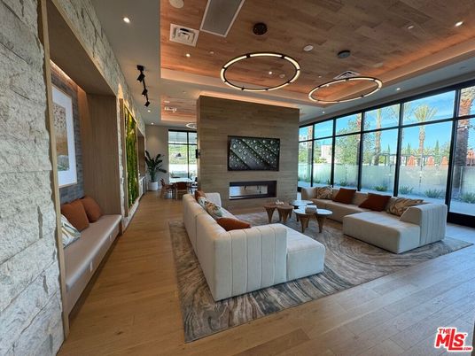 Fireplace, Interior, Living room, Pendant Lights, Recessed Lighting, Wooden Ceilings, Wood Texture Flooring, Wooden Walls