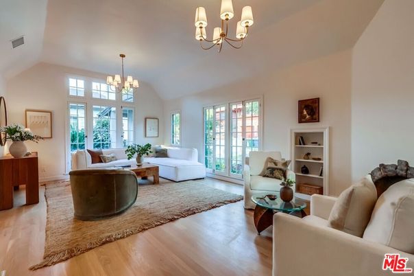 Chandelier, Interior, Living room, Wood Texture Flooring