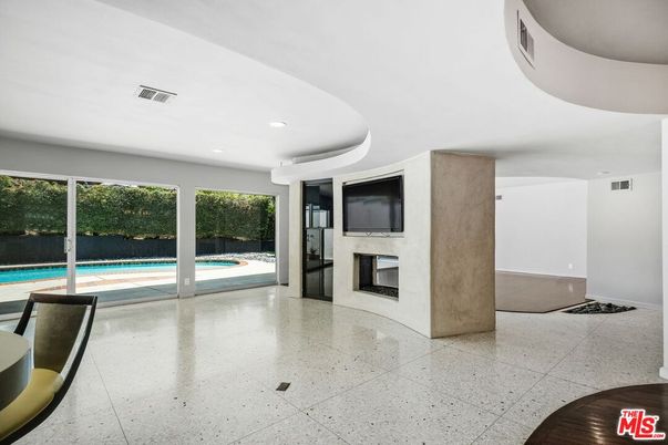 Fireplace, Interior, Pool, Recessed Lighting