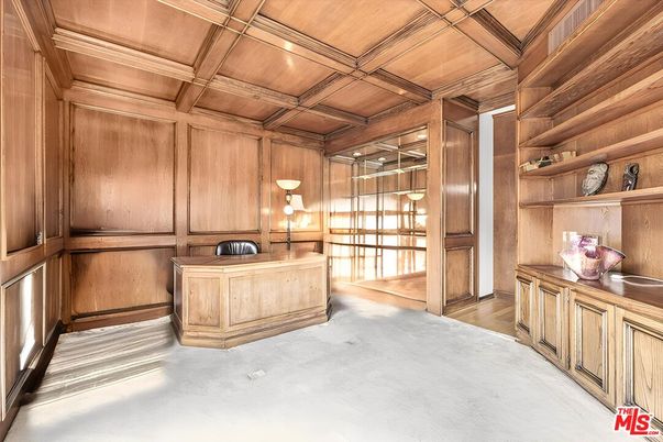 Home Office, Interior, Wooden Beams, Wooden Ceilings, Wood Texture Flooring, Wooden Walls