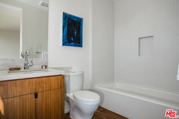 Bathroom, Interior, Wood Texture Flooring