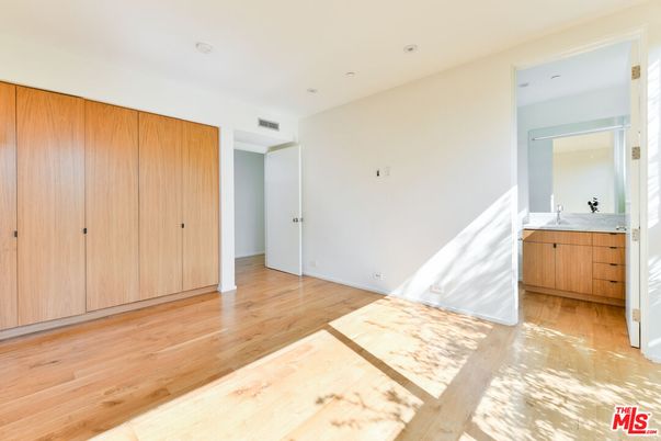 Bathroom, Empty room, Interior, Recessed Lighting, Wood Texture Flooring