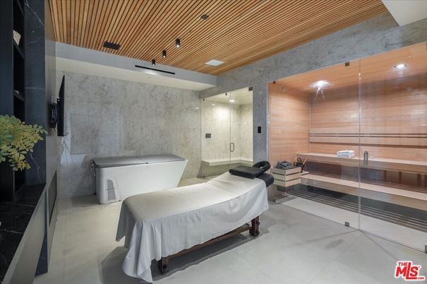Interior, Recessed Lighting, Sauna Room