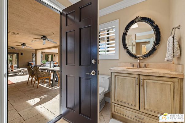 Bathroom, Dining room, Interior