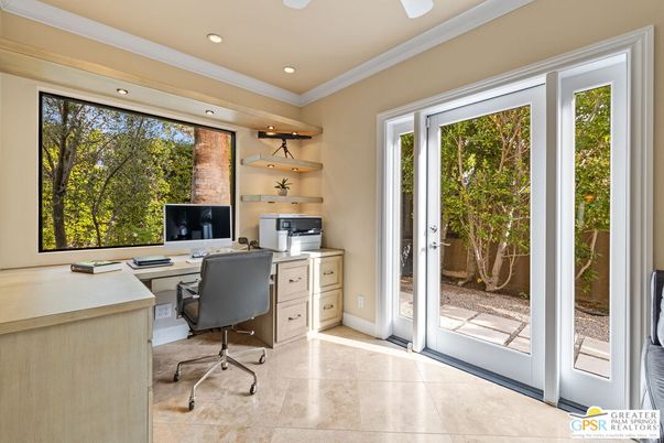 Home Office, Interior, Recessed Lighting