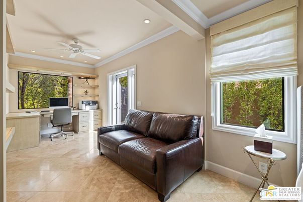 Home Office, Interior, Recessed Lighting