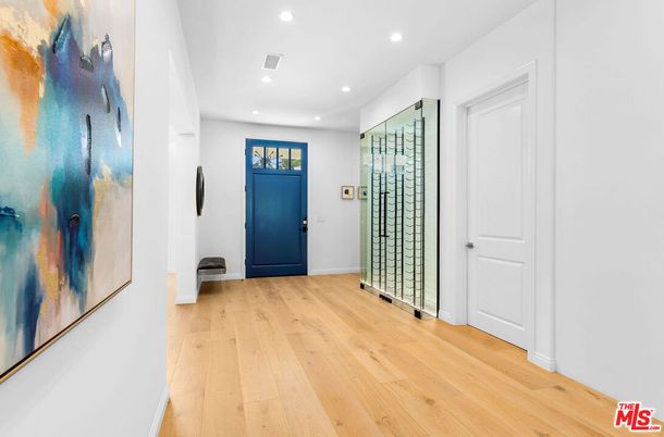 Interior, Recessed Lighting, Wine Storage, Wood Texture Flooring