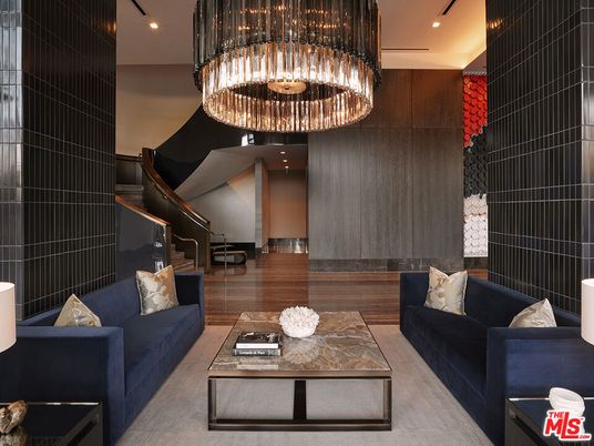 Chandelier, Interior, Living room, Recessed Lighting, Wood Texture Flooring