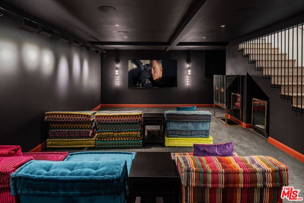 Interior, Recessed Lighting, Theatre Room