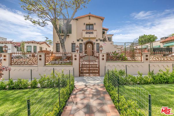 Attached, Backyard, Exterior, Facade, Spanish Mediterranean
