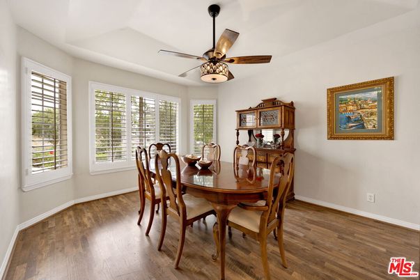Dining room, Interior, Wood Texture Flooring