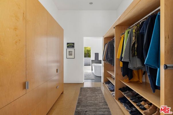 Interior, Walk-in Closets, Wood Texture Flooring