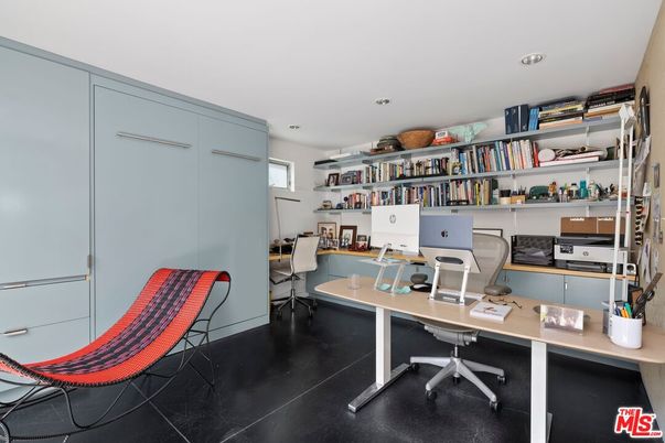 Home Office, Interior, Recessed Lighting