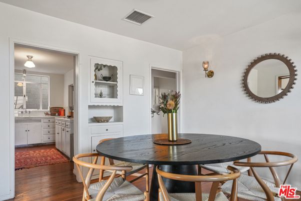 Dining room, Interior, Wood Texture Flooring