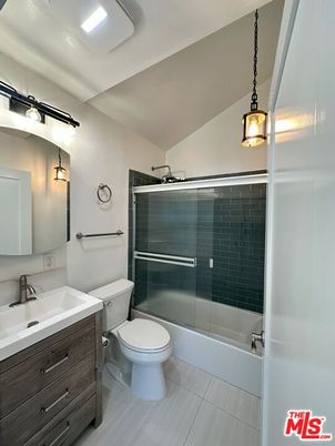 Bathroom, Glass Shower, Interior, Pendant Lights