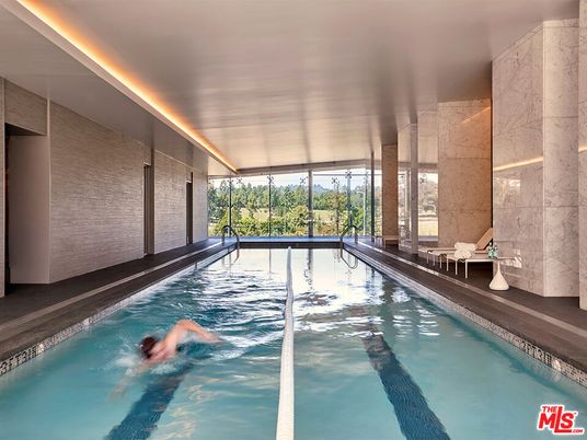 Interior, Pool, Stone Walls