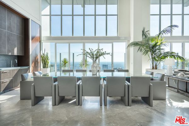 Dining room, Interior, Marble, Water