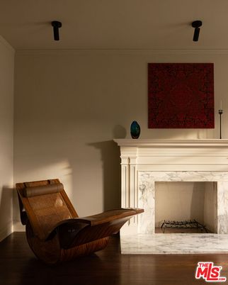 Fireplace, Interior, Wood Texture Flooring