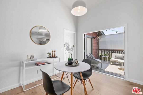 Dining room, Interior, Wood Texture Flooring