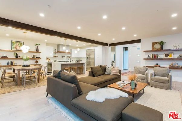 Dining room, Interior, Kitchen, Living room, Pendant Lights, Recessed Lighting