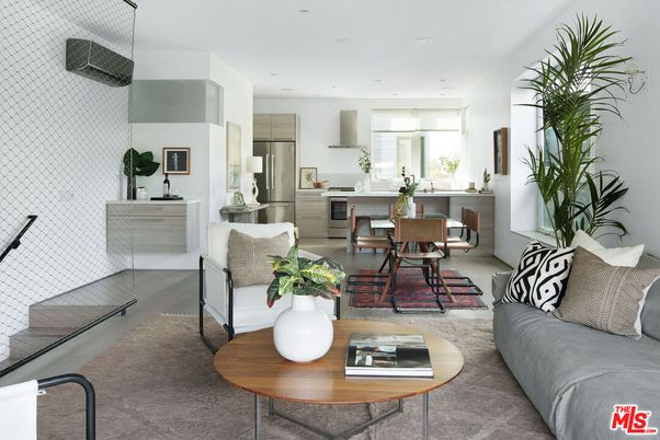 Dining room, Interior, Kitchen, Living room, Recessed Lighting, Stainless Steel Appliances