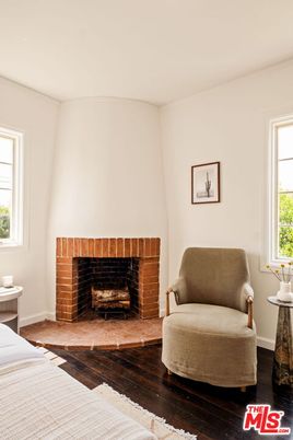Fireplace, Interior, Wood Texture Flooring