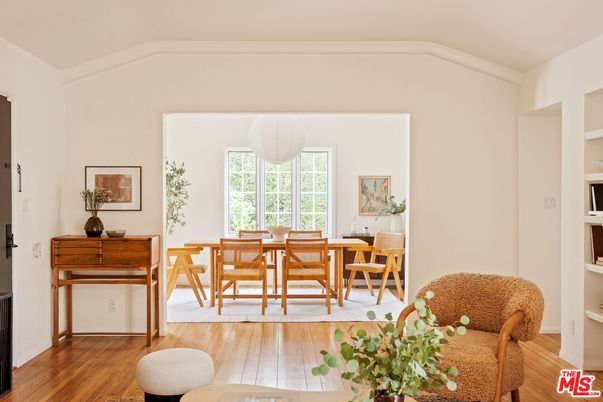 Dining room, Interior, Wood Texture Flooring