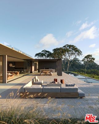 Backyard, Exterior, Fireplace, Pool