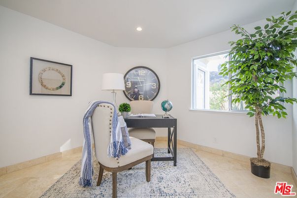 Home Office, Interior, Recessed Lighting
