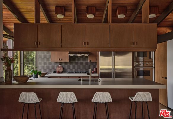 Interior, Kitchen, Stainless Steel Appliances, Wooden Beams, Wooden Ceilings