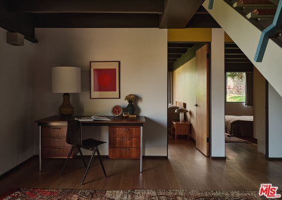 Home Office, Interior, Wood Texture Flooring