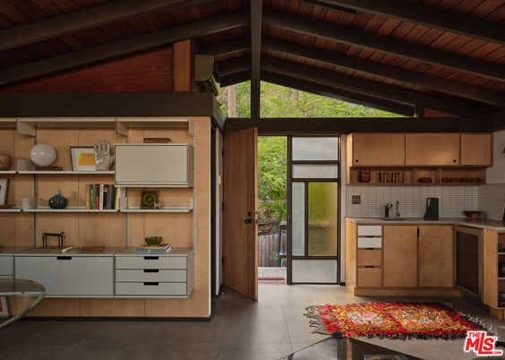 Interior, Kitchen, Wooden Beams, Wooden Ceilings