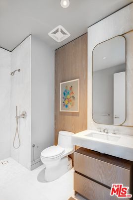 Bathroom, Interior, Recessed Lighting, Wooden Walls