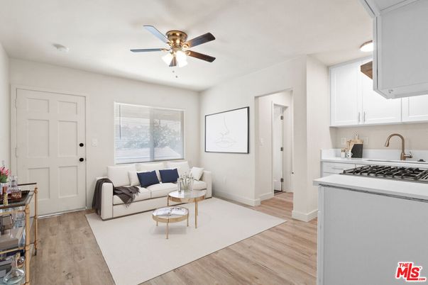 Interior, Kitchen, Living room, Wood Texture Flooring