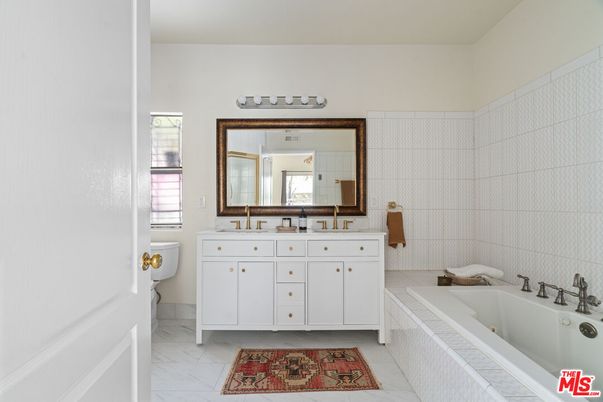 Bathroom, Dual Sink Vanities, Interior, Marble